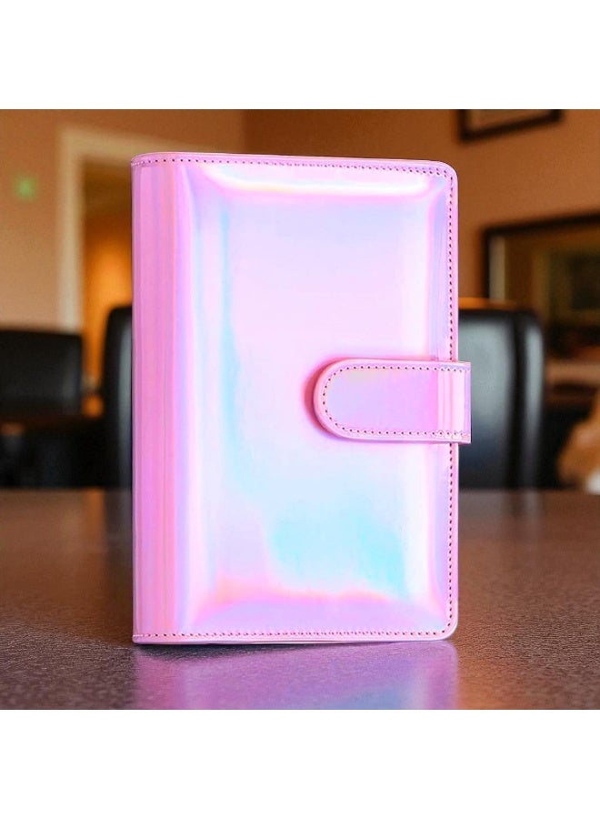 Faux leather wallet, money pouch, budget and notepad with card slots, cash and money compartment - A6 - Image 2